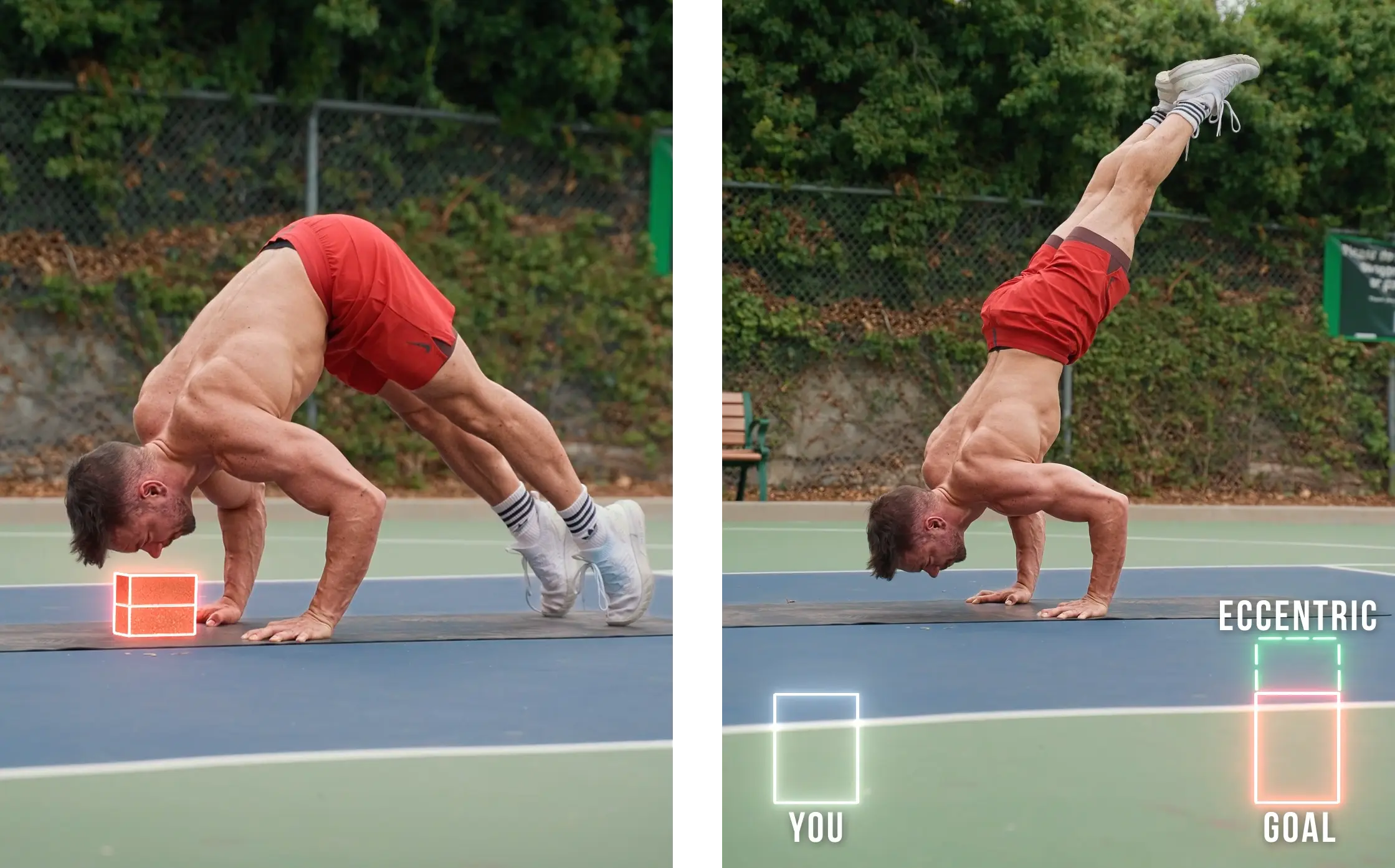 How To HANDSTAND PUSH UP For Beginners - HSPU Tutorial 